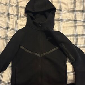 Nike tech Black Hooded Jacket